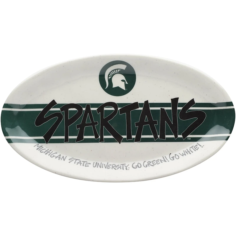 Michigan State Spartans Oval Kitchen Platter