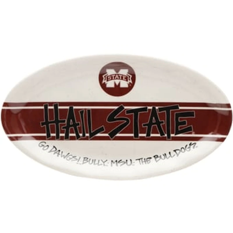 Mississippi State Bulldogs Oval Kitchen Platter