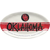 Oklahoma Sooners Oval Kitchen Platter