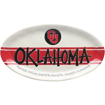 Oklahoma Sooners Oval Kitchen Platter