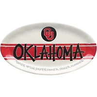 Oklahoma Sooners Oval Kitchen Platter