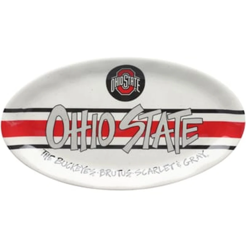 Ohio State Buckeyes Oval Kitchen Platter