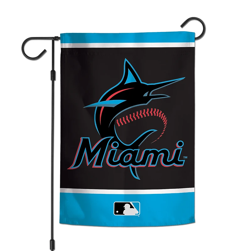 Miami Marlins WinCraft 12.5" x 18" Double-Sided Garden Flag