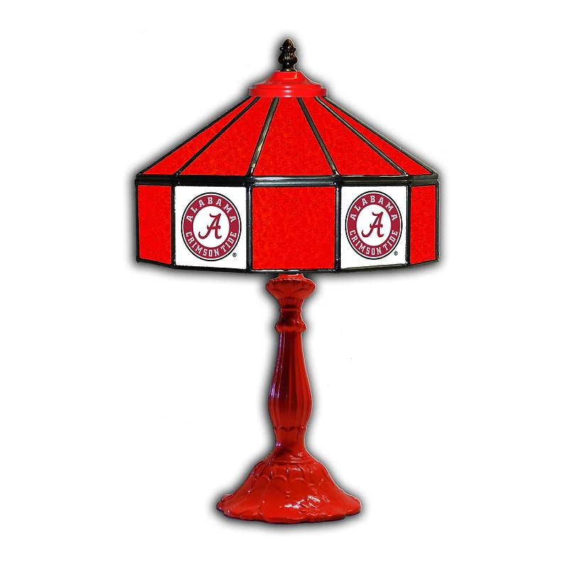 Alabama Crimson Tide 21'' Glass Table Lamp