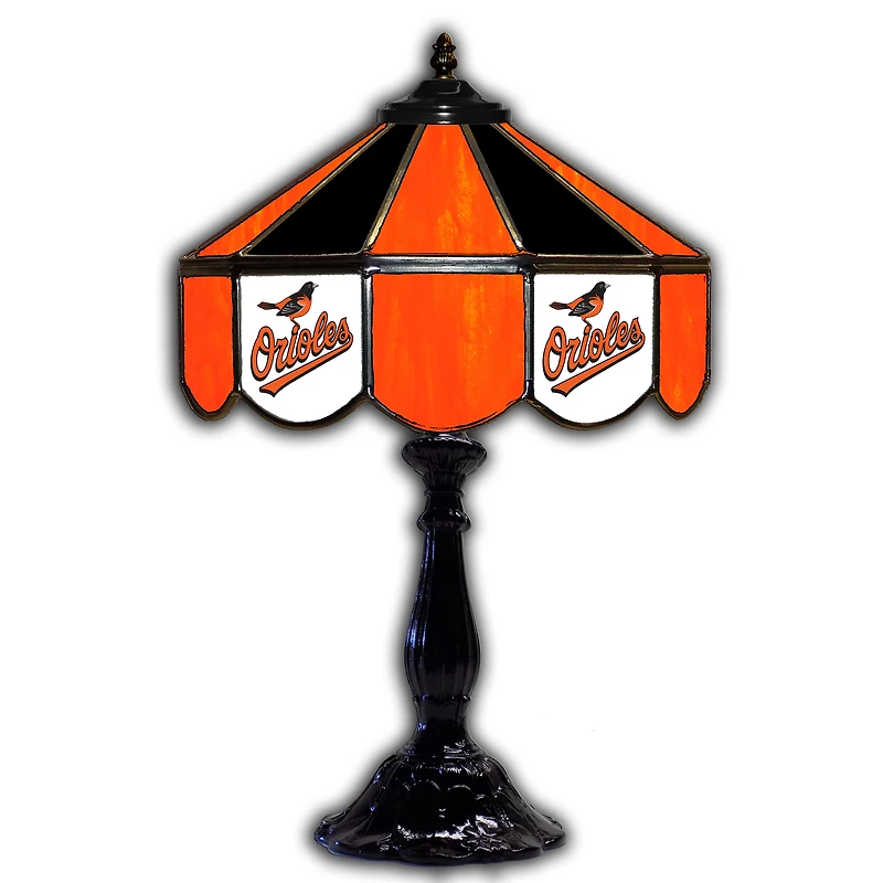 Baltimore Orioles 21'' Glass Table Lamp