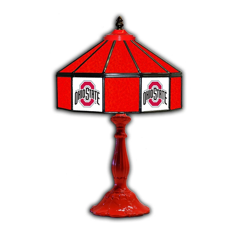 Ohio State Buckeyes 21'' Glass Table Lamp