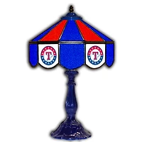 Texas Rangers 21'' Glass Table Lamp