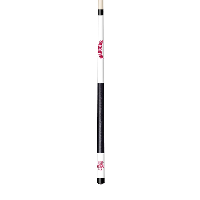 Wisconsin Badgers Laser Etched Billiard Cue