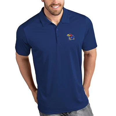 Kansas Jayhawks Antigua Tribute Polo - Royal