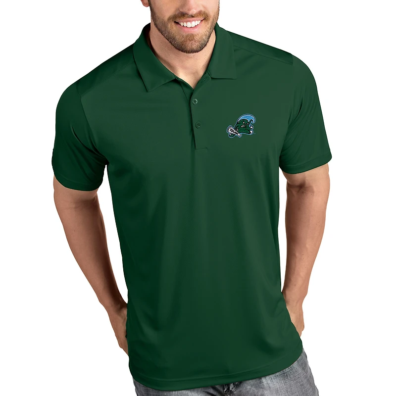 Tulane Green Wave Antigua Tribute Polo - Green