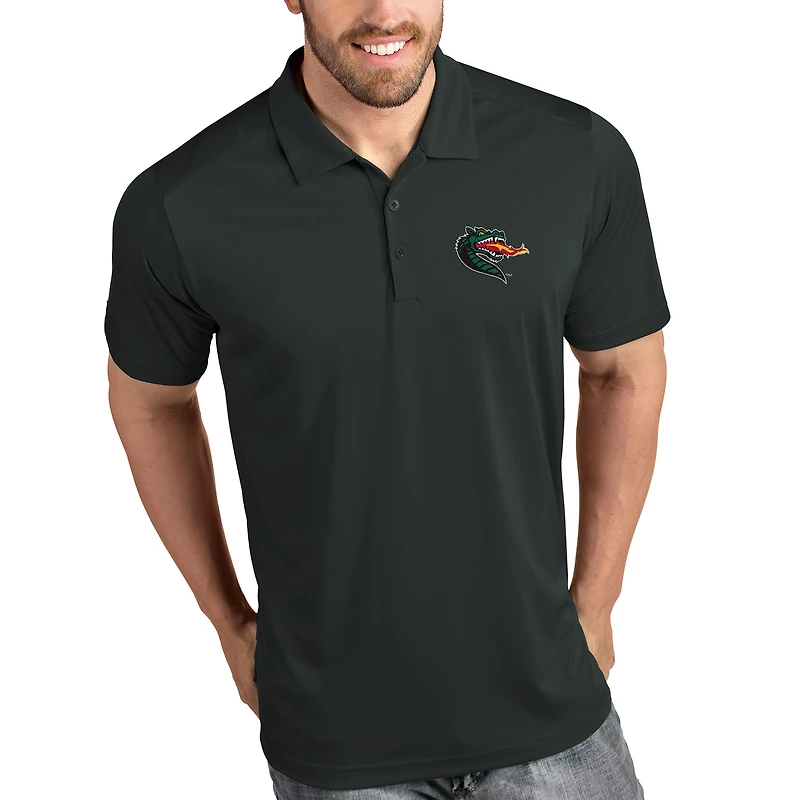 UAB Blazers Antigua Tribute Polo - Charcoal