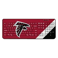 Atlanta Falcons Diagonal Stripe Wireless Keyboard