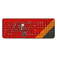 Tampa Bay Buccaneers Diagonal Stripe Wireless Keyboard