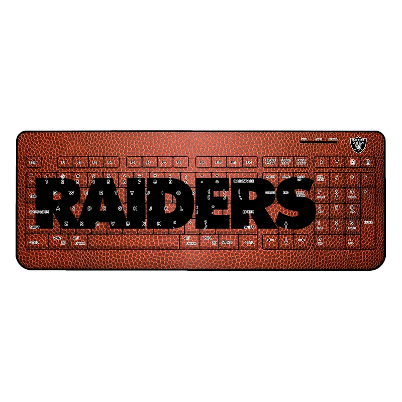 Las Vegas Raiders Football Design Wireless Keyboard