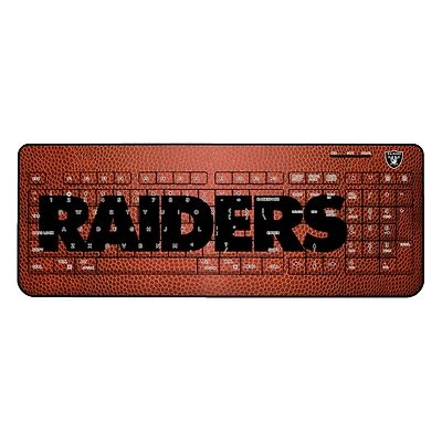 Las Vegas Raiders Football Design Wireless Keyboard
