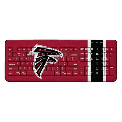 Atlanta Falcons Stripe Wireless Keyboard