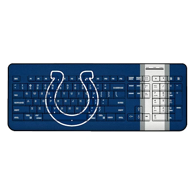 Indianapolis Colts Stripe Wireless Keyboard