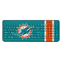 Miami Dolphins Stripe Wireless Keyboard