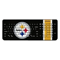 Pittsburgh Steelers Stripe Wireless Keyboard