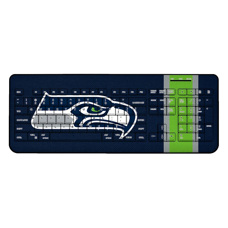 Seattle Seahawks Stripe Wireless Keyboard