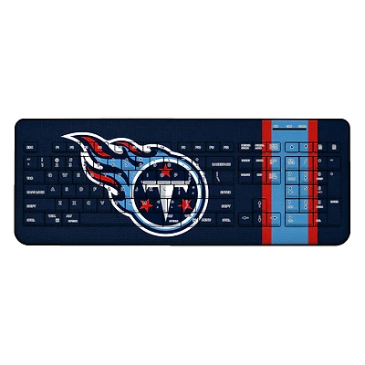 Tennessee Titans Stripe Wireless Keyboard