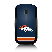 Denver Broncos Stripe Wireless Mouse