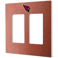 Arizona Cardinals Football Design Double Rocker Light Switch Plate