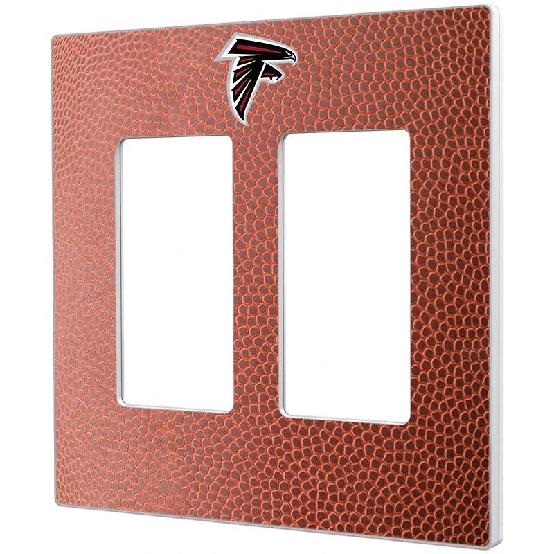 Atlanta Falcons Football Design Double Rocker Light Switch Plate
