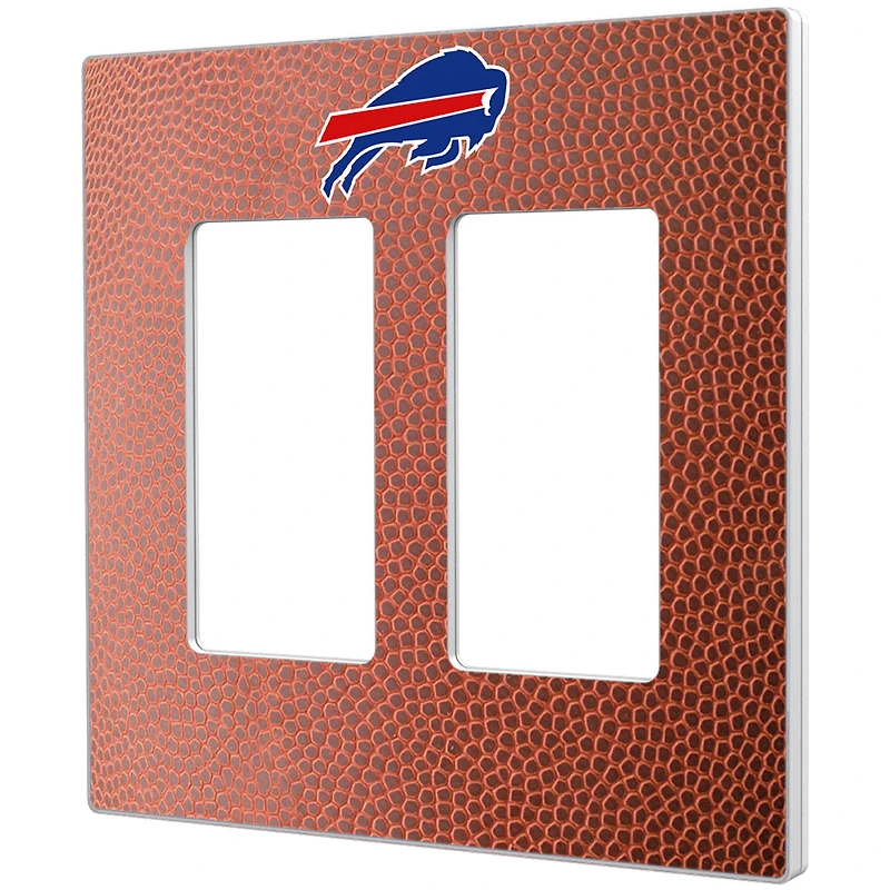 Buffalo Bills Football Design Double Rocker Light Switch Plate
