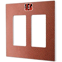 Cincinnati Bengals Football Design Double Rocker Light Switch Plate