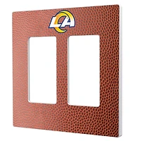 Los Angeles Rams Football Design Double Rocker Light Switch Plate