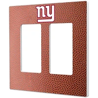 New York Giants Football Design Double Rocker Light Switch Plate