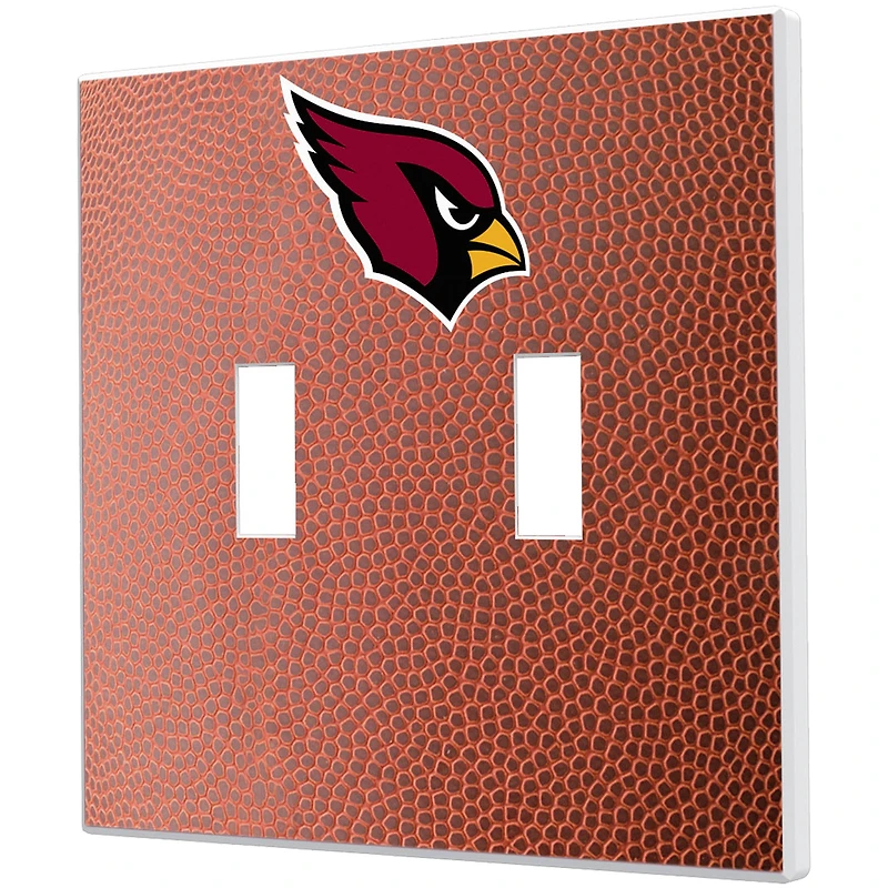 Arizona Cardinals Football Design Double Toggle Light Switch Plate