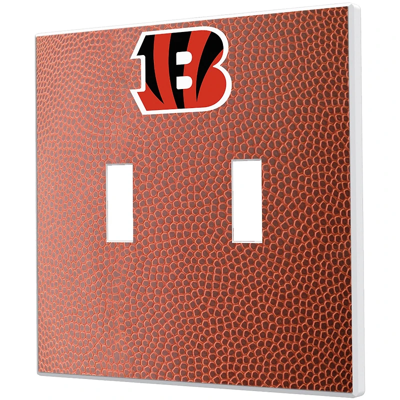 Cincinnati Bengals Football Design Double Toggle Light Switch Plate