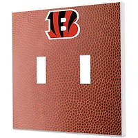 Cincinnati Bengals Football Design Double Toggle Light Switch Plate