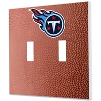 Tennessee Titans Football Design Double Toggle Light Switch Plate