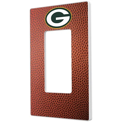 Green Bay Packers Football Design Single Rocker Light Switch Plate