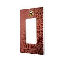 Minnesota Vikings Football Design Single Rocker Light Switch Plate