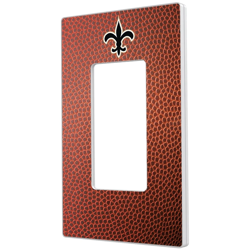 New Orleans Saints Football Design Single Rocker Light Switch Plate