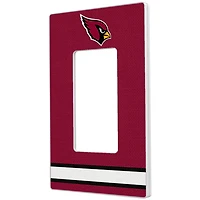 Arizona Cardinals Stripe Single Rocker Light Switch Plate