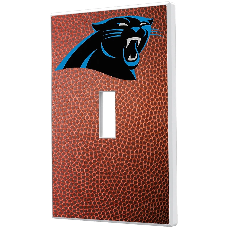 Carolina Panthers Football Design Single Toggle Light Switch Plate