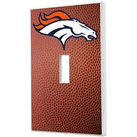 Denver Broncos Football Design Single Toggle Light Switch Plate