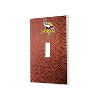 Minnesota Vikings Football Design Single Toggle Light Switch Plate
