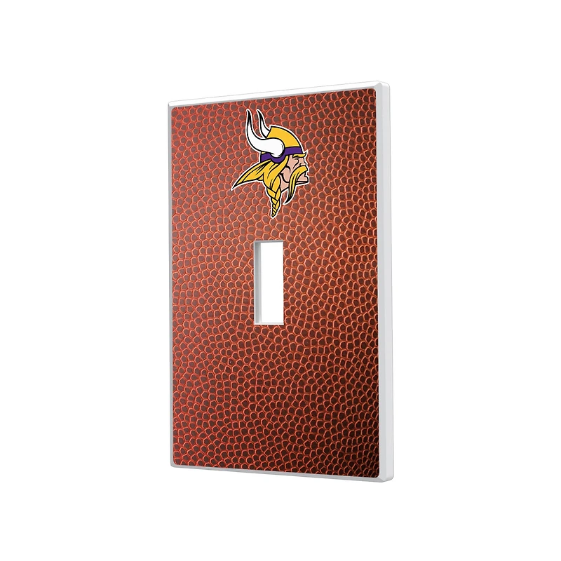 Minnesota Vikings Football Design Single Toggle Light Switch Plate