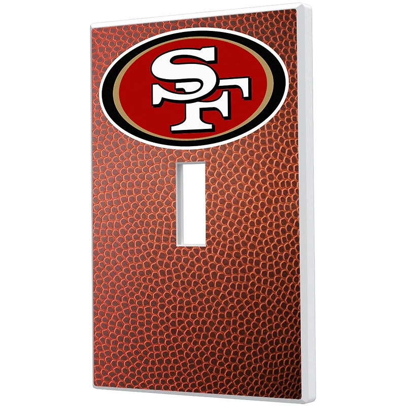 San Francisco 49ers Football Design Single Toggle Light Switch Plate