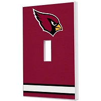 Arizona Cardinals Stripe Single Toggle Light Switch Plate