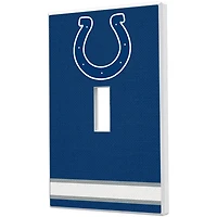 Indianapolis Colts Stripe Single Toggle Light Switch Plate