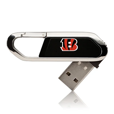 Cincinnati Bengals Solid Clip USB Flash Drive