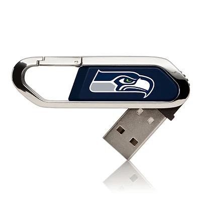 Seattle Seahawks Solid Clip USB Flash Drive