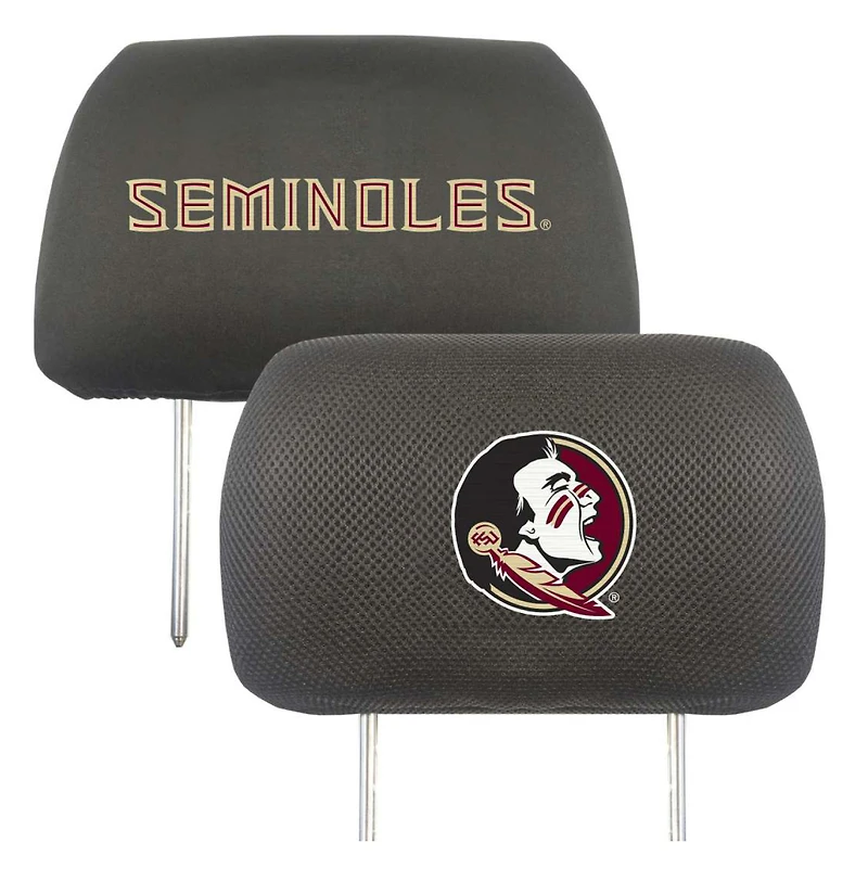 Florida State Seminoles 2-Piece Embroidered Head Rest Cover Set